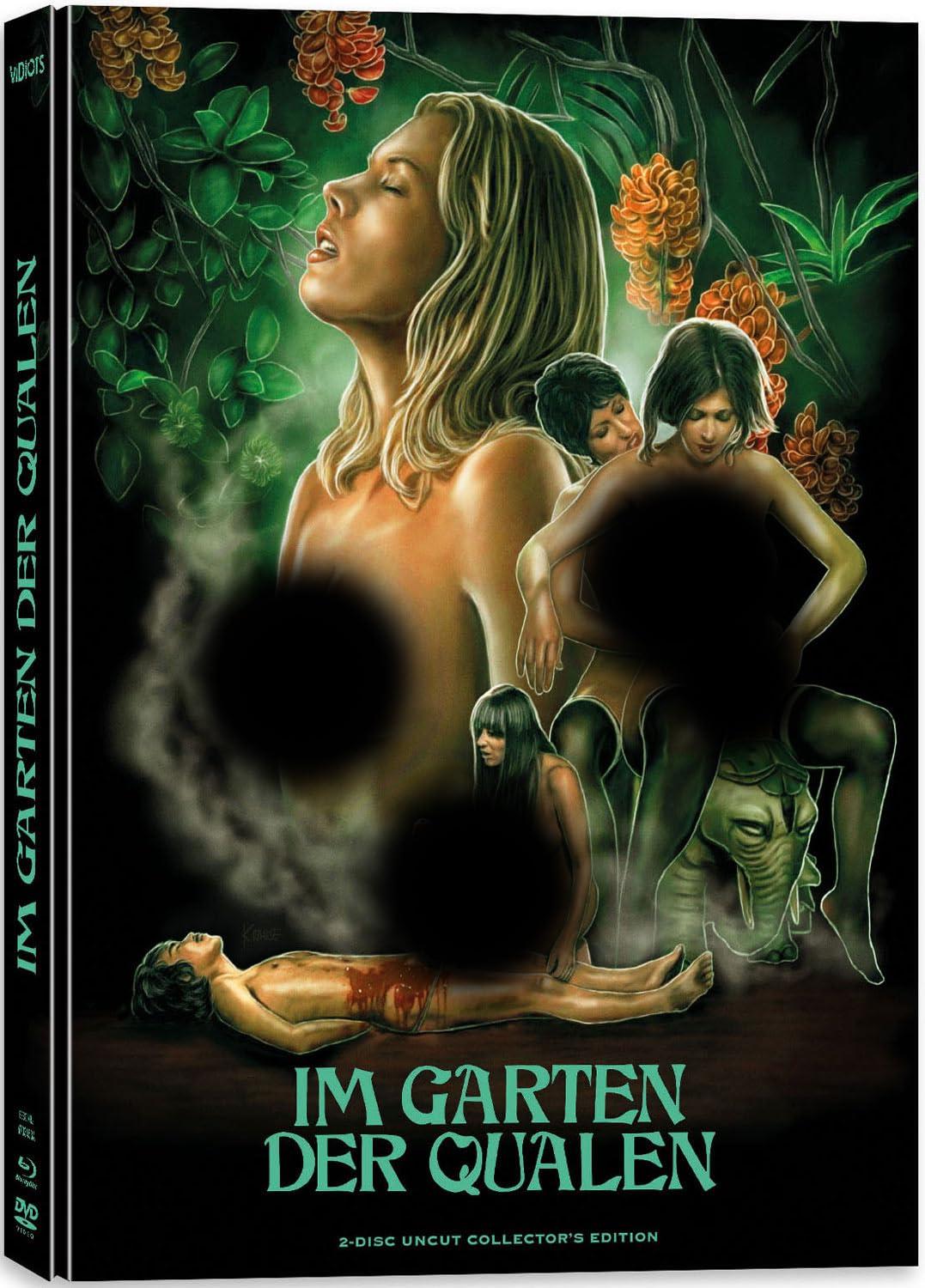 Im Garten der Qualen[Blu-Ray+DVD] Cover A - Mediabook - uncut