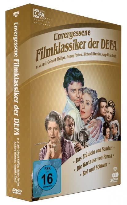 Unvergessene Filmklassiker der DEFA. 3 DVDs.