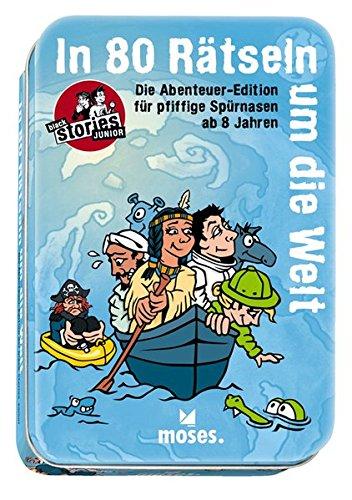 moses. 108382 - Kartenspiel - black stories Junior - Abenteuer Edition