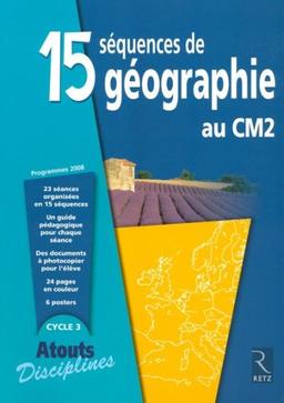 15 séquences de géographie au CM2 : fichier enseignant