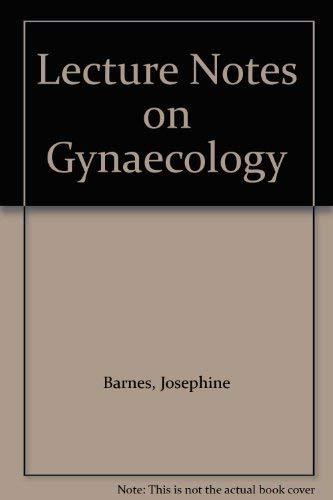 Lecture Notes on Gynaecology