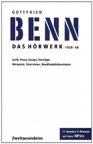 Das Hörwerk 1928-1956: Lyrik, Prosa, Essays, Vorträge, Hörspiele, Interviews, Rundfunkdiskussionen