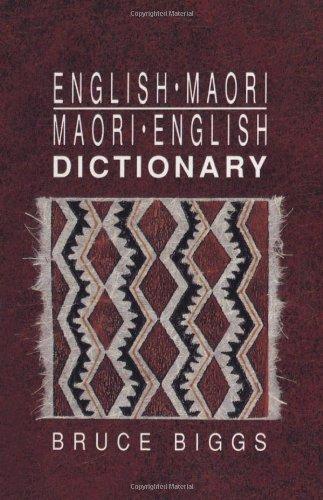 English-Maori, Maori-English Dictionary