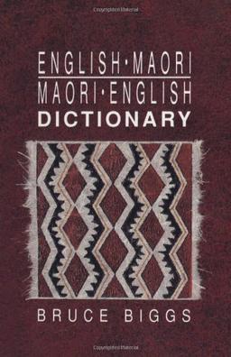 English-Maori, Maori-English Dictionary