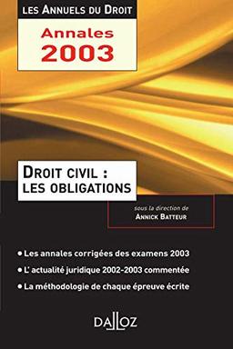 Droit civil : les obligations