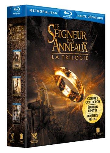 Trilogie seigneurs des anneaux : la communauté de l'anneau ; les deux tours ; le retour du roi [Blu-ray] [FR Import]