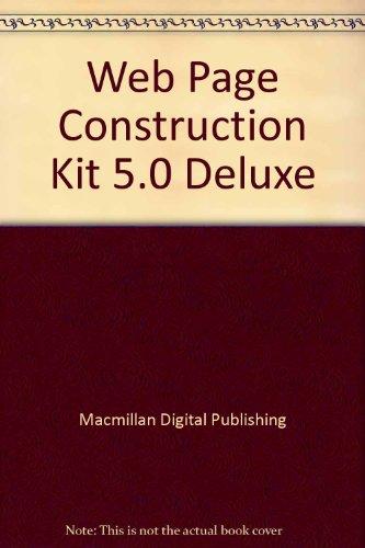 Web Page Construction Kit 5.0 Deluxe