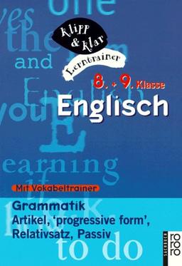 Englisch, 8.und 9. Klasse. Grammatik