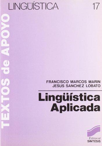 Lingüística aplicada (Literatura y Lingüística,Lingüística)