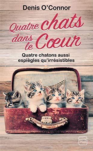 Quatre chats dans le coeur : quatre chatons aussi espiègles qu'irrésistibles