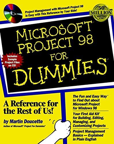 Microsoft Project 98 For Dummies