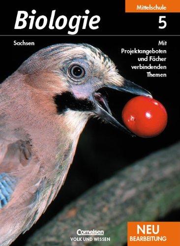 Biologie - Ausgabe Volk und Wissen - Mittelschule Sachsen: 5. Schuljahr - Schülerbuch