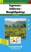 Freytag Berndt Wanderkarten, Tegernsee, Schliersee, Mangfallgebirge