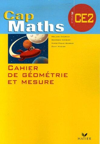 Cahier de géométrie et mesure CE2 cycle 3