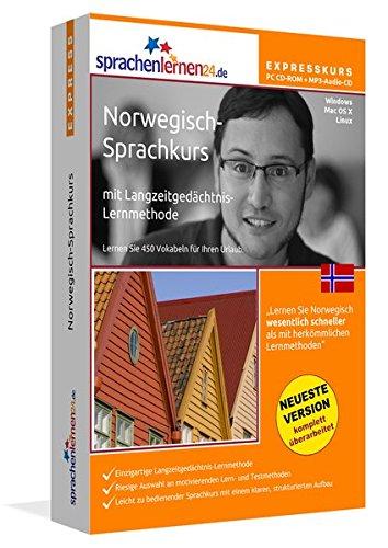 Sprachenlernen24.de Norwegisch-Express-Sprachkurs PC CD-ROM für Windows/Linux/Mac OS X + MP3-Audio-CD: Werden Sie in wenigen Tagen fit für Ihre Reise nach Norwegen