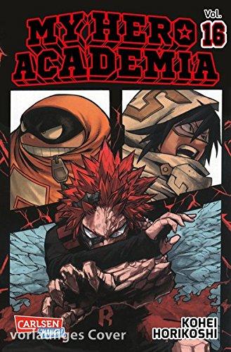 My Hero Academia 16: Die erste Auflage immer mit Glow-in-the-Dark-Effekt auf dem Cover! Yeah!