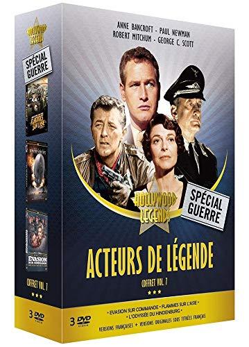 Coffret acteurs de légende, vol. 7, 3 films : évasion sur commande ; flemmes sur l'asie ; l'odyssée du hindeburg [FR Import]