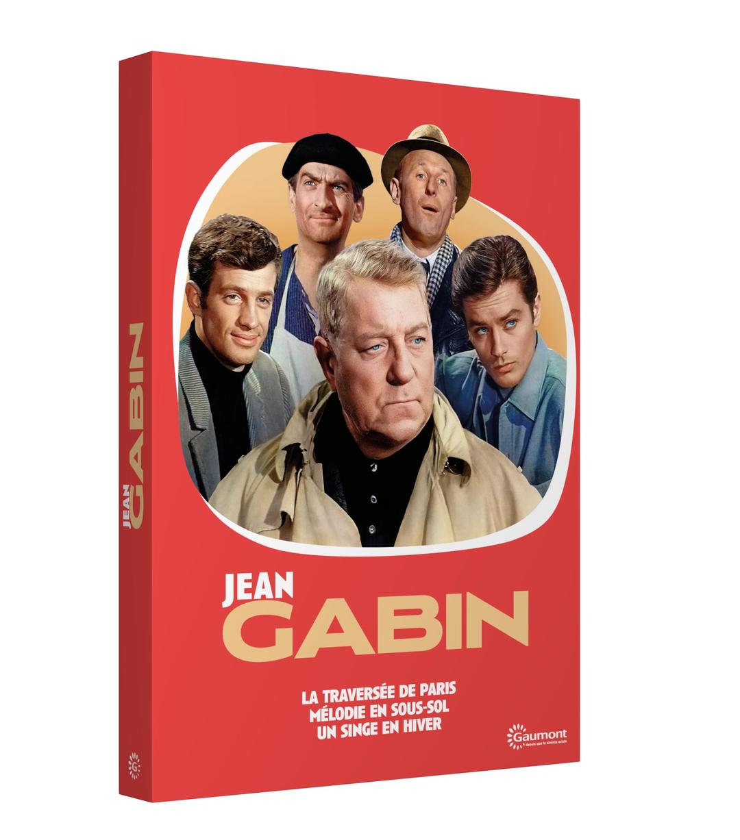 Jean gabin - coffret : la traversée de paris + mélodie en sous-sol + un singe en hiver [FR Import]