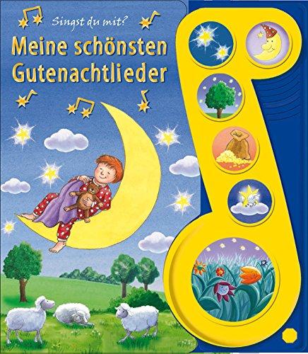 Meine schönsten Gutenachtlieder: 6-Button-Liederbuch