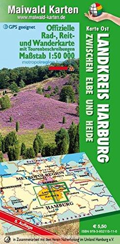 Harburg Ost = Offizielle Rad-, Reit- u. Wanderkarte = Landkreis Harburg - zwischen Elbe und Heide - Karte Ost - mit interessanten Tourenbeschreibungen ... - Maßstab 1:50.000 - GPS geeignet)