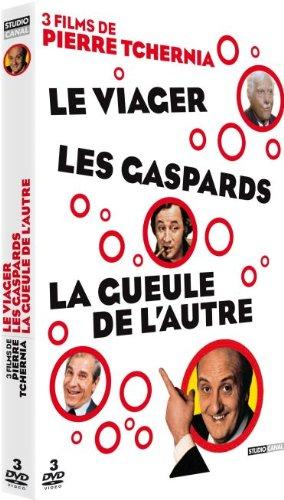 Coffret pierre tchernia : les gaspards ; la gueule de l'autre ; le viager [FR IMPORT]