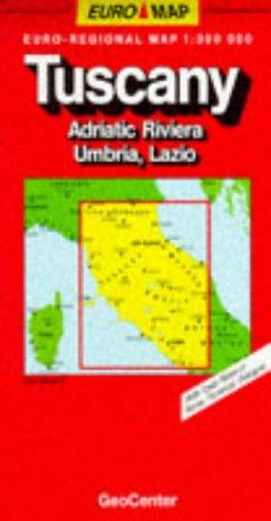 Italien 3. Toskana 1 : 300 000. RV Euro Cart. Emilia- Romagna, Marche Umbria, Lazio.: Tuscany Sheet 3 (GeoCenter Euro Map)