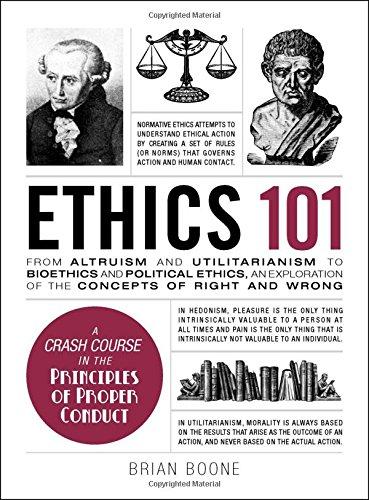 Ethics 101: From Altruism and Utilitarianism to Bioethics and Political Ethics, an Exploration of the Concepts of Right and Wrong (Adams 101)