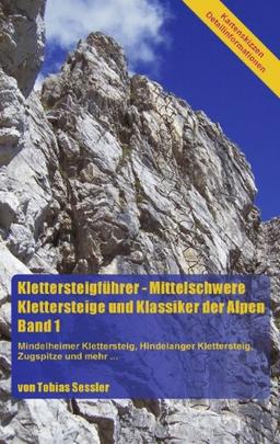 Klettersteigführer - Mittelschwere Klettersteige und Klassiker der Alpen, Band 1: Mindelheimer Klettersteig, Hindelanger Klettersteig, Zugspitze und mehr...