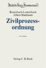 Zivilprozessordnung: mit Gerichtsverfassungsgesetz und anderen Nebengesetzen