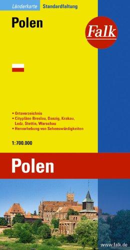 Falk Länderkarte Polen 1:750 000