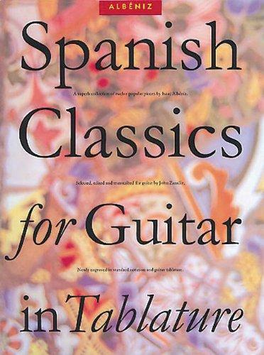 Spanish Classics for Guitar in Tablature (Classical Guitar)