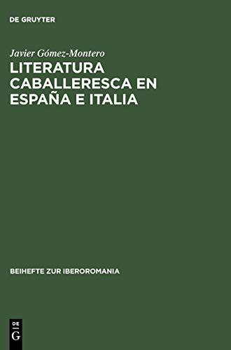 Literatura caballeresca en España e Italia: (1483 - 1542) ; el Espejo de cavallerias (deconstrucción textual y creación literaria) (Beihefte zur Iberoromania, 9, Band 9)