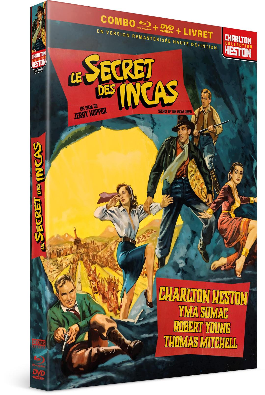 Le Secret des Incas [Blu-Ray + DVD + Livret-Master Haute définition]