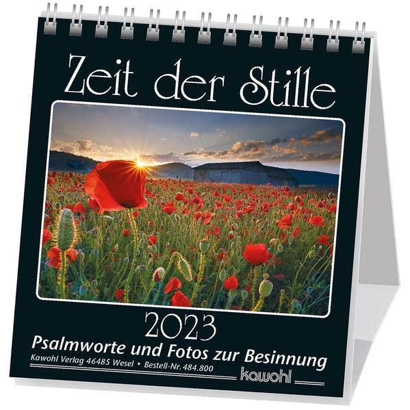 Zeit der Stille 2023: Kalender mit Psalmworten und Fotos zur Besinnung