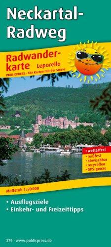 Radwanderkarte Neckartal-Radweg: Mit Ausflugszielen, Einkehr- und Freizeittipps, reissfest, wetterfest, GPS-genau. 1:50000: Radwanderkarte ... reissfest, wetterfest, recycelbar GPS-genau