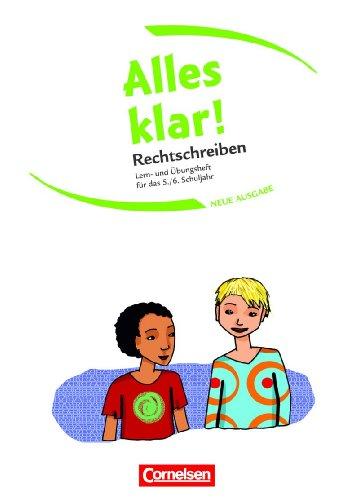 5./6. Schuljahr - Rechtschreiben: Lern- und Übungsheft mit beigelegtem Lösungsheft