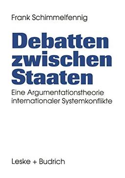 Debatten Zwischen Staaten (German Edition)