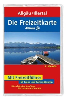 Die Freizeitkarte Allianz Allgäu / Illertal 1 : 100 000: 66 Tipps und Fahrradtouren. Die schönsten Ausflüge für Freizeit und Familie