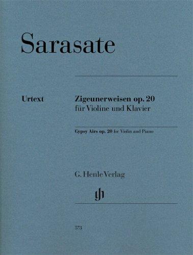 Zigeunerweisen op. 20 für Violine und Klavier