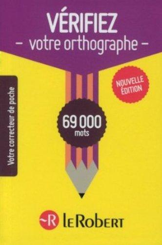 Vérifiez votre orthographe : 69.000 mots