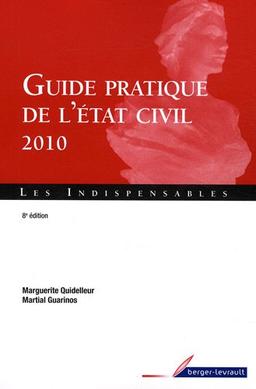 Guide pratique de l'état civil 2010