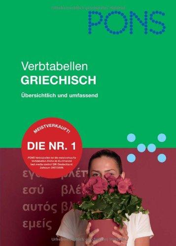 PONS Verbtabellen Neugriechisch: Übersichtlich und umfassend