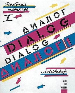 Dialog - Alte Ausgabe: Band 1 - Arbeitsheft 1