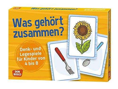 Was gehört zusammen?: Denk- und Legespiele für Kinder von 4 bis 8