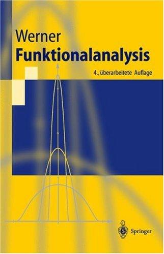 Funktionalanalysis (Springer-Lehrbuch)