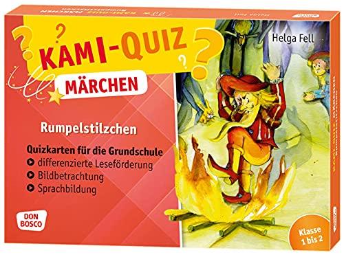 Kami-Quiz Märchen: Rumpelstilzchen: Quizkarten für die Grundschule: differenzierte Leseförderung, Bildbetrachtung, Sprachbildung. Klasse 1 bis 2. ... Bildbetrachtung und Sprachbildung)