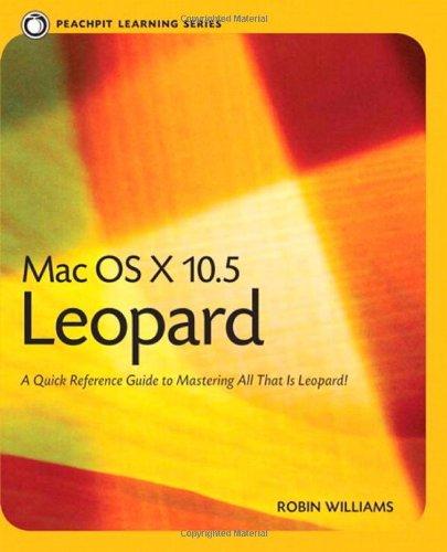 Mac OS X 10.5 Leopard (Peachpit Learning)