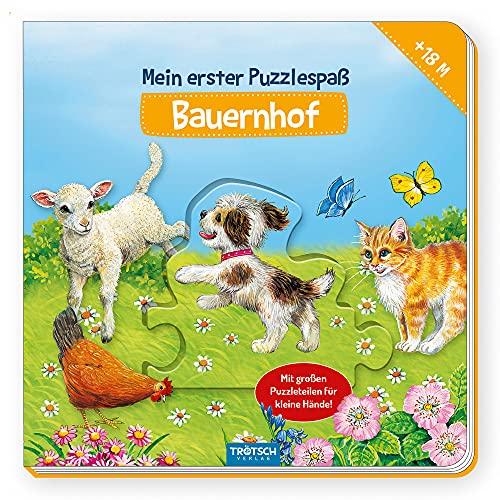 Trötsch Puzzlebuch Mein erster Puzzlespaß Bauernhof: Kinderbuch Beschäftigungsbuch Entdeckerbuch Puzzlebuch