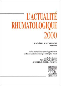 L'actualité rhumatologique 2000