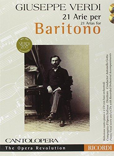 Cantolopera: Verdi - 21 Arias for Baritone